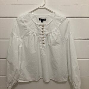 J.Crew White Blouse